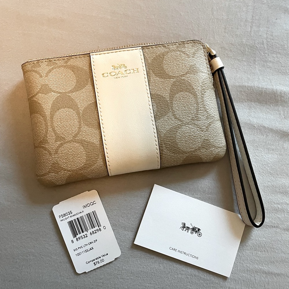 Coach wristlet